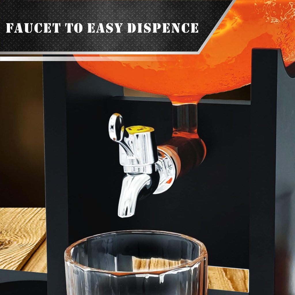 Football Whiskey Decanter Set with Glasses Spout Football Chiller,47oz Whiskey Decanter Sets for Men,Tequila Liquor Decanters for Alcohol Bourbon Gifts for Men Gifts for Dad Boyfriend Him Husband Football Whiskey Decanter Set with Glasses Spout Football Chiller,47oz Whiskey Decanter Sets for Men,Tequila Liquor Decanters for Alcohol Bourbon Gifts for Men Gifts for Dad Boyfriend Him Husband