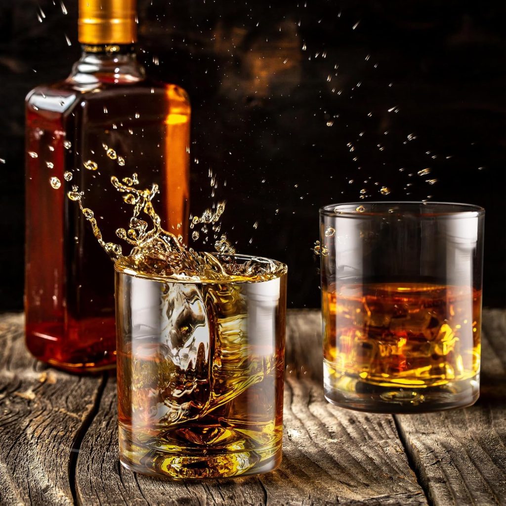 Hoolerry 18 Pieces Old Fashioned Whiskey Glasses 10 oz Rocks Cocktail Bourbon Glasses for Whiskey Liquor and Cocktail Drinks Gift for Men Women Home Bar(Classic) Hoolerry 18 Pieces Old Fashioned Whiskey Glasses 10 oz Rocks Cocktail Bourbon Glasses for Whiskey Liquor and Cocktail Drinks Gift for Men Women Home Bar(Classic)