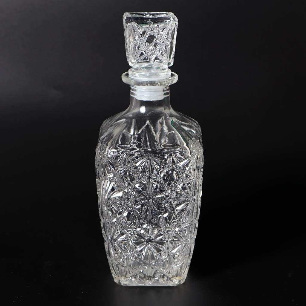 MDLUU Liquor Decanter, Glass Spirits Decanter with Airtight Stopper, Whiskey Vodka Bourbon Decanter Bottle for Gift, Home, Bar, Party Decor, 27oz/800ml (Square) MDLUU Liquor Decanter, Glass Spirits Decanter with Airtight Stopper, Whiskey Vodka Bourbon Decanter Bottle for Gift, Home, Bar, Party Decor, 27oz/800ml (Square)