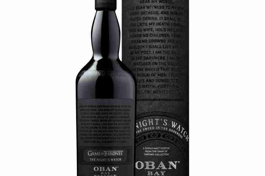 Oban Bay Reserve Game of Thrones The Night's Watch Single Malt Whisky
