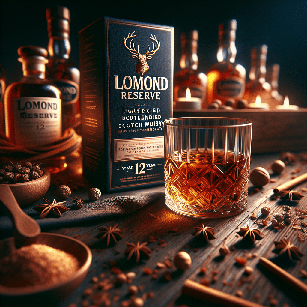 Enjoy The Spiced Warmth Of Lomond Reserve 12 Year Old Blended Scotch