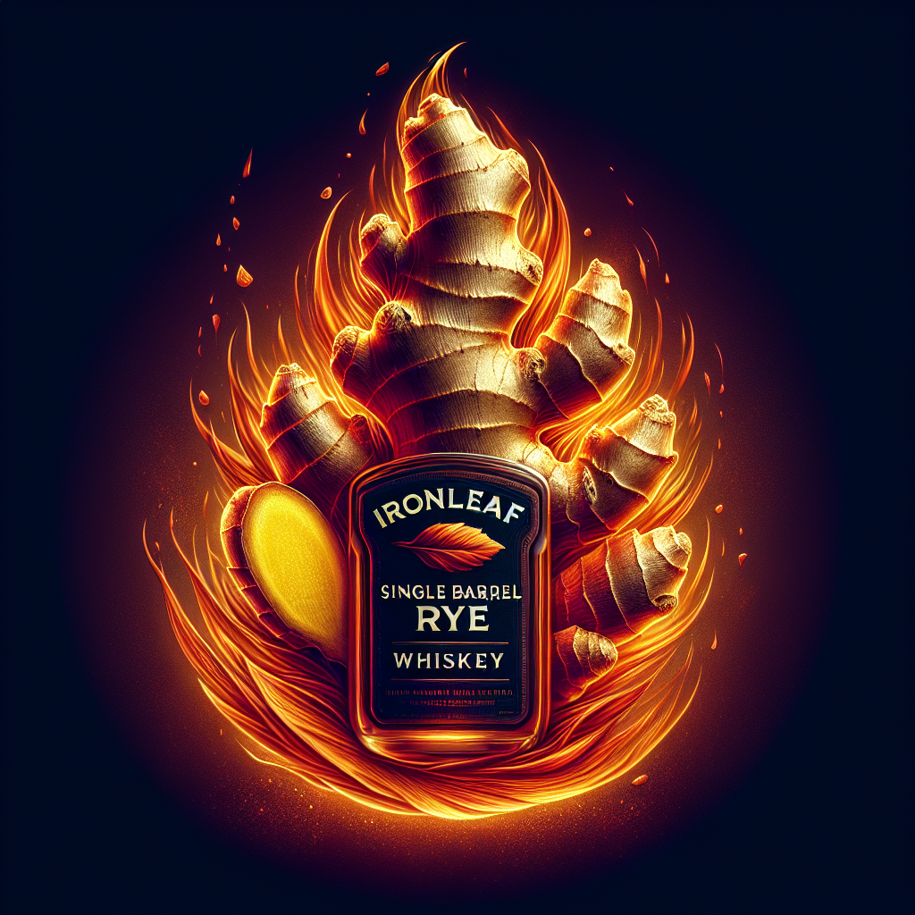 Savor Spicy Ginger Notes In Ironleaf Single Barrel Rye Whiskey