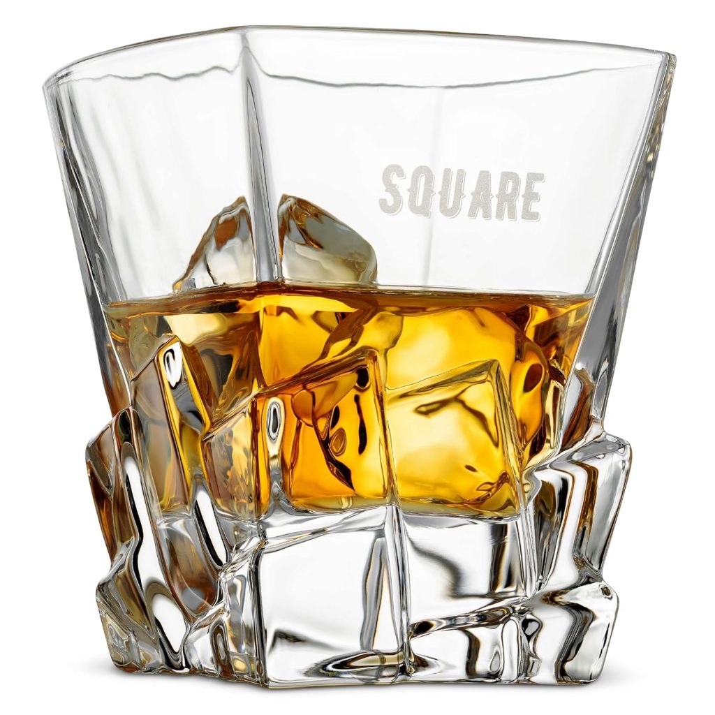Double Dram DDFUNA 11 oz. Whisky Glasses, Small, Clear, set of 2