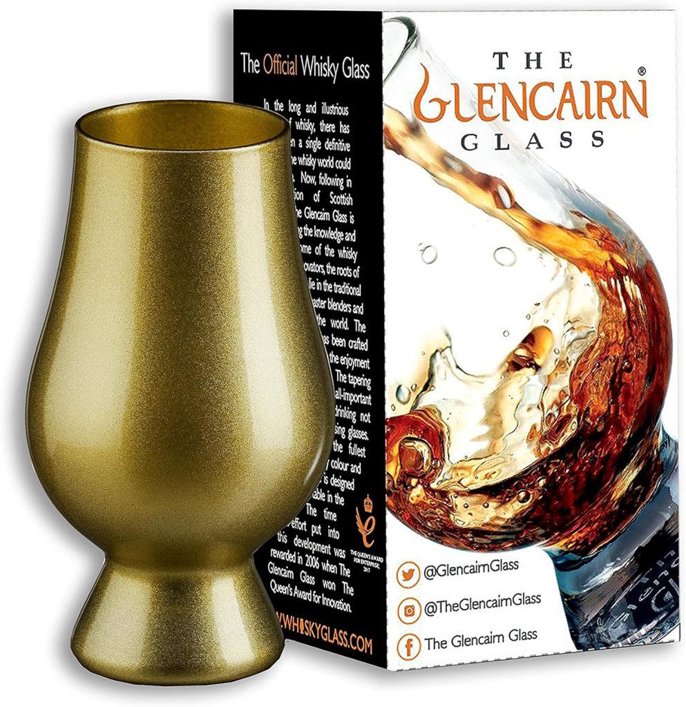 GLENCAIRN GOLD WHISKY GLASS IN GIFT CARTON