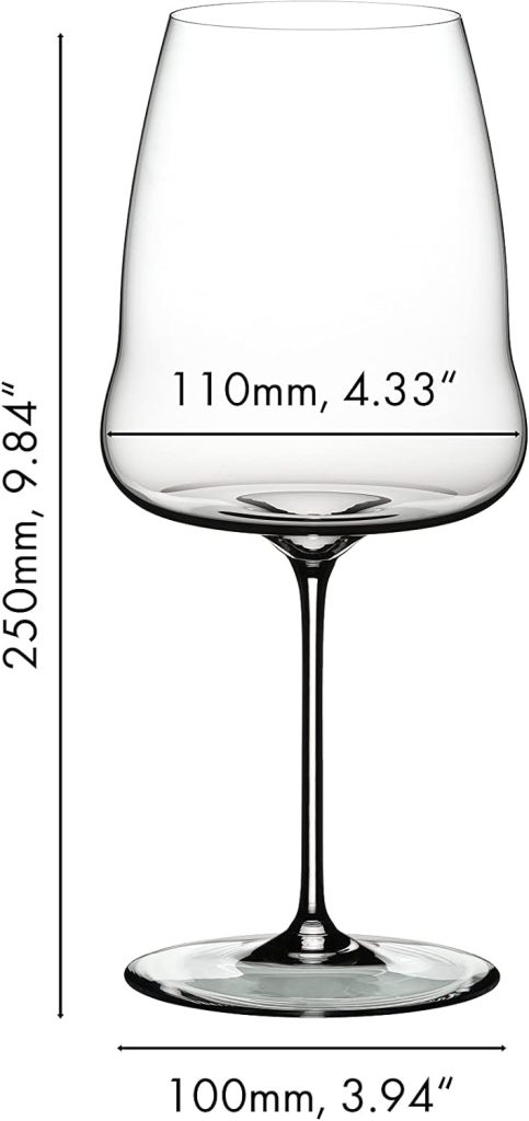 Riedel 5123/47 Winewings Tasting Wine Glass Set, Set of 4, Clear, 35.34 fluid ounces