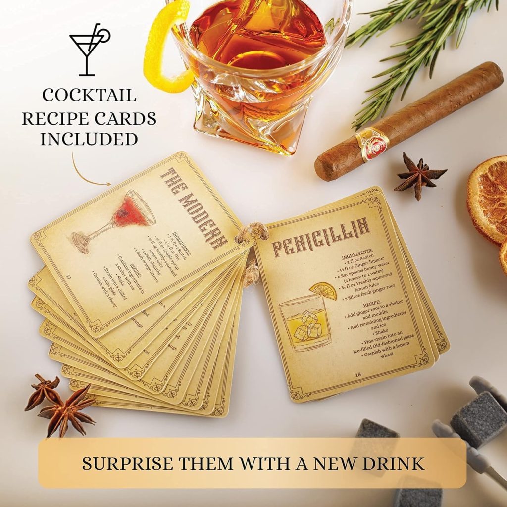 Bullet Whiskey Stones Gift Set by Royal Reserve | Artisan Crafted Bourbon Glasses, Coasters, Crate – Whiskey Gifts for Men Husband Dad Boyfriend Ranger Hunter Bullet Whiskey Stones Gift Set by Royal Reserve | Artisan Crafted Bourbon Glasses, Coasters, Crate – Whiskey Gifts for Men Husband Dad Boyfriend Ranger Hunter