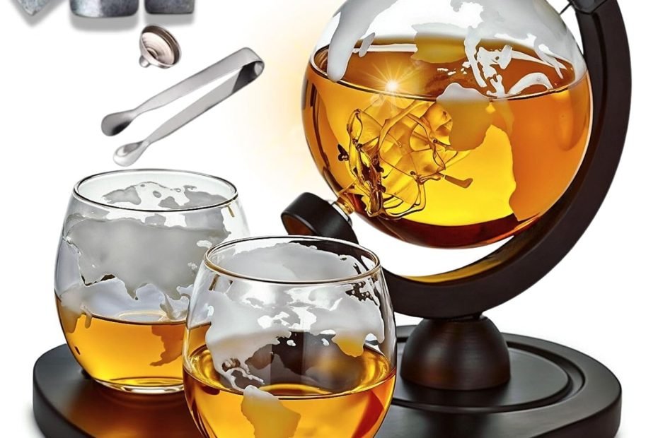 Whiskey Decanter Globe Set 850ml review | Reviews