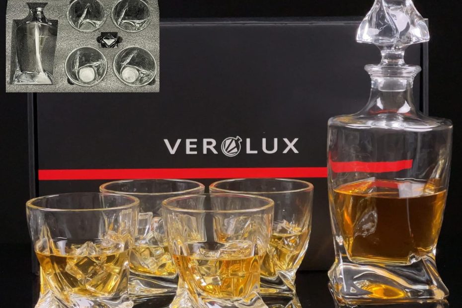 Verolux Whiskey Decanter Set with 4 Glasses review | Reviews Verolux Whiskey Decanter Set with 4 Glasses review | Reviews